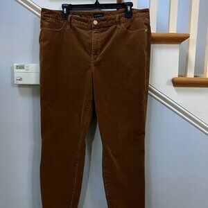 Talbots Corduroy Leggings